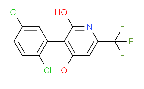 3-(2,5-Dichlorophenyl)-2,4-dihydroxy-6-(trifluoromethyl)pyridine