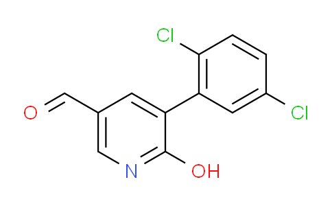 5-(2,5-Dichlorophenyl)-6-hydroxynicotinaldehyde