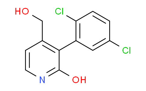 3-(2,5-Dichlorophenyl)-2-hydroxypyridine-4-methanol