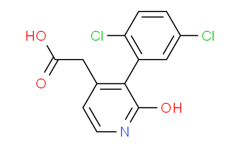 AM86711 | 1361822-78-7 | 3-(2,5-Dichlorophenyl)-2-hydroxypyridine-4-acetic acid