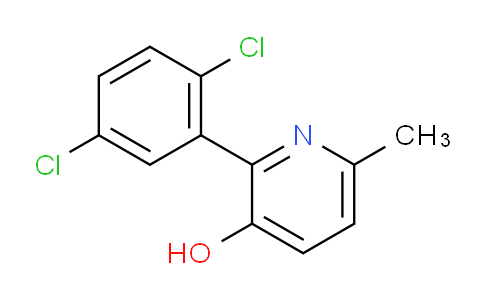 2-(2,5-Dichlorophenyl)-3-hydroxy-6-methylpyridine