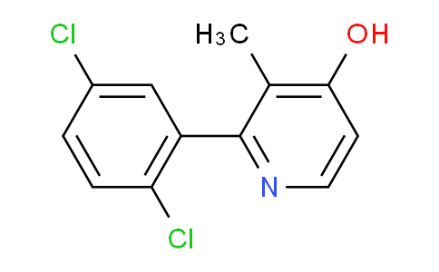 2-(2,5-Dichlorophenyl)-4-hydroxy-3-methylpyridine