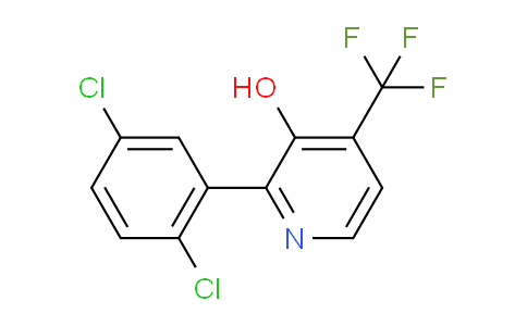 2-(2,5-Dichlorophenyl)-3-hydroxy-4-(trifluoromethyl)pyridine