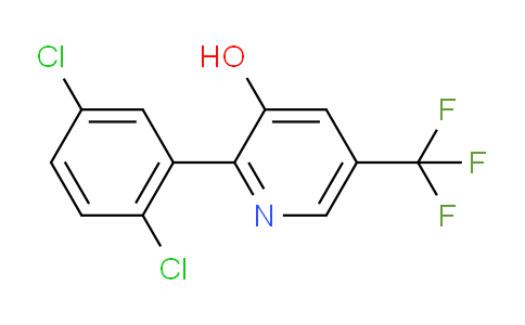 2-(2,5-Dichlorophenyl)-3-hydroxy-5-(trifluoromethyl)pyridine