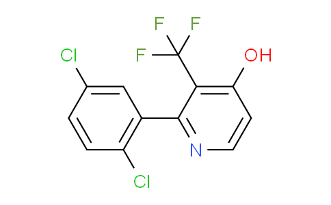 2-(2,5-Dichlorophenyl)-4-hydroxy-3-(trifluoromethyl)pyridine