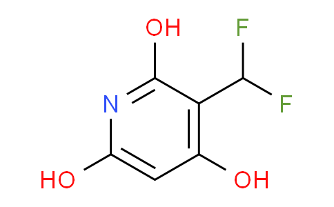 3-(Difluoromethyl)-2,4,6-trihydroxypyridine
