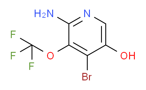 AM86755 | 1804586-84-2 | 2-Amino-4-bromo-5-hydroxy-3-(trifluoromethoxy)pyridine
