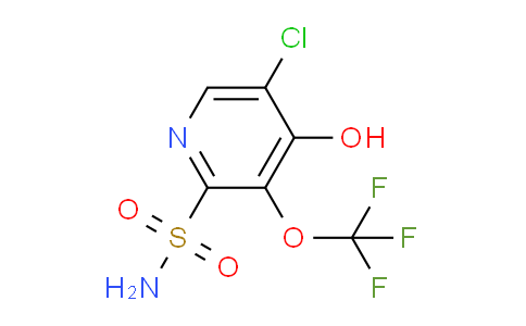 5-Chloro-4-hydroxy-3-(trifluoromethoxy)pyridine-2-sulfonamide