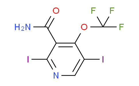 AM86867 | 1803987-20-3 | 2,5-Diiodo-4-(trifluoromethoxy)pyridine-3-carboxamide