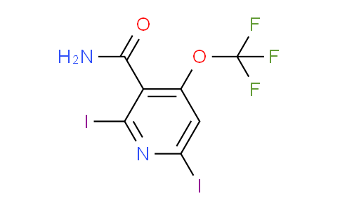 AM86871 | 1803976-85-3 | 2,6-Diiodo-4-(trifluoromethoxy)pyridine-3-carboxamide
