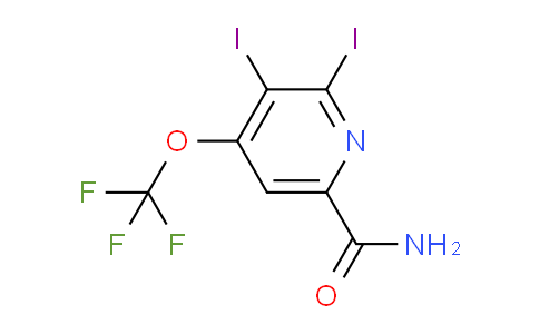 AM86927 | 1803531-31-8 | 2,3-Diiodo-4-(trifluoromethoxy)pyridine-6-carboxamide