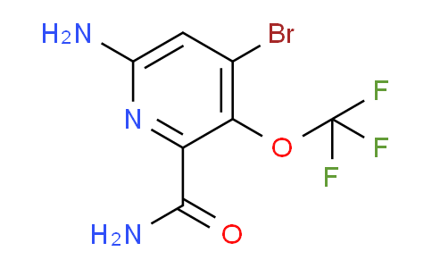 6-Amino-4-bromo-3-(trifluoromethoxy)pyridine-2-carboxamide