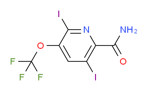 AM86938 | 1804566-68-4 | 2,5-Diiodo-3-(trifluoromethoxy)pyridine-6-carboxamide