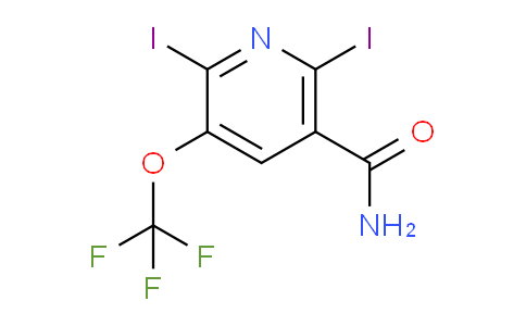 AM86941 | 1806102-73-7 | 2,6-Diiodo-3-(trifluoromethoxy)pyridine-5-carboxamide