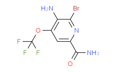 AM86943 | 1804007-24-6 | 3-Amino-2-bromo-4-(trifluoromethoxy)pyridine-6-carboxamide