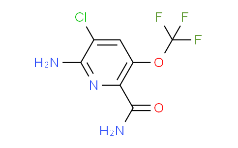 2-Amino-3-chloro-5-(trifluoromethoxy)pyridine-6-carboxamide