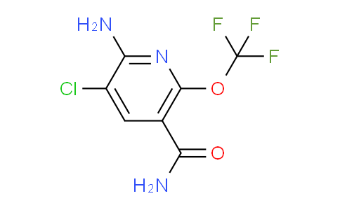 2-Amino-3-chloro-6-(trifluoromethoxy)pyridine-5-carboxamide