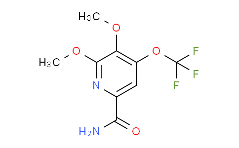2,3-Dimethoxy-4-(trifluoromethoxy)pyridine-6-carboxamide