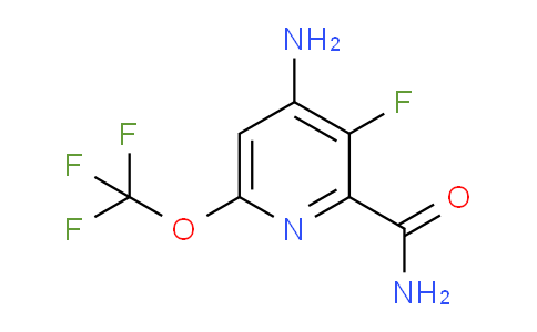 4-Amino-3-fluoro-6-(trifluoromethoxy)pyridine-2-carboxamide