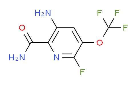 5-Amino-2-fluoro-3-(trifluoromethoxy)pyridine-6-carboxamide