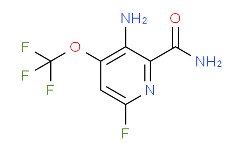3-Amino-6-fluoro-4-(trifluoromethoxy)pyridine-2-carboxamide