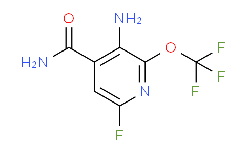 3-Amino-6-fluoro-2-(trifluoromethoxy)pyridine-4-carboxamide