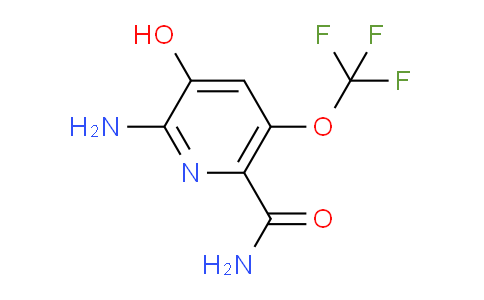 2-Amino-3-hydroxy-5-(trifluoromethoxy)pyridine-6-carboxamide