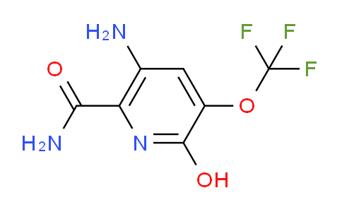 5-Amino-2-hydroxy-3-(trifluoromethoxy)pyridine-6-carboxamide