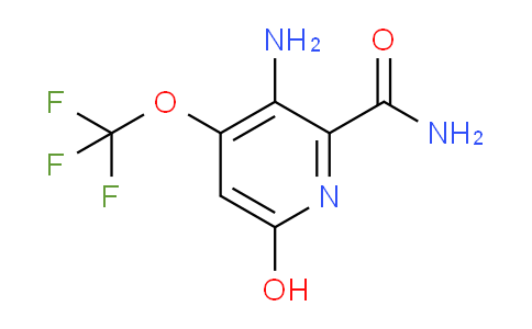 3-Amino-6-hydroxy-4-(trifluoromethoxy)pyridine-2-carboxamide