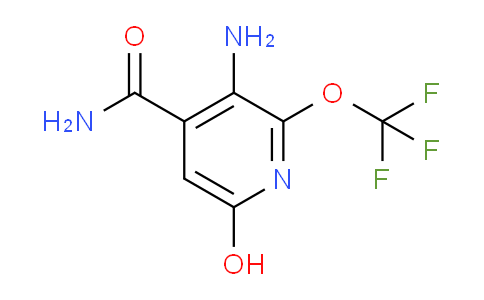 3-Amino-6-hydroxy-2-(trifluoromethoxy)pyridine-4-carboxamide