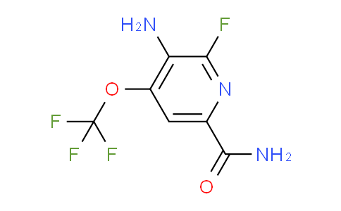 3-Amino-2-fluoro-4-(trifluoromethoxy)pyridine-6-carboxamide