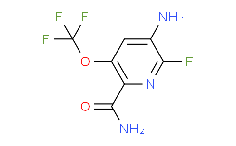 3-Amino-2-fluoro-5-(trifluoromethoxy)pyridine-6-carboxamide