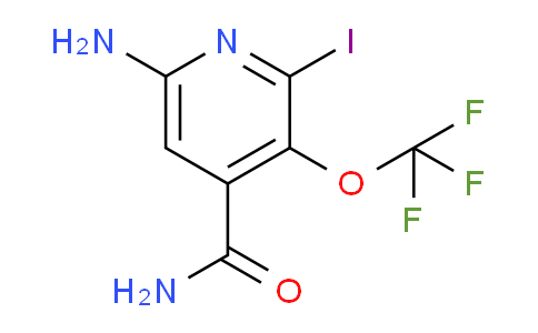 6-Amino-2-iodo-3-(trifluoromethoxy)pyridine-4-carboxamide