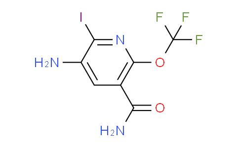 3-Amino-2-iodo-6-(trifluoromethoxy)pyridine-5-carboxamide
