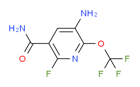 3-Amino-6-fluoro-2-(trifluoromethoxy)pyridine-5-carboxamide