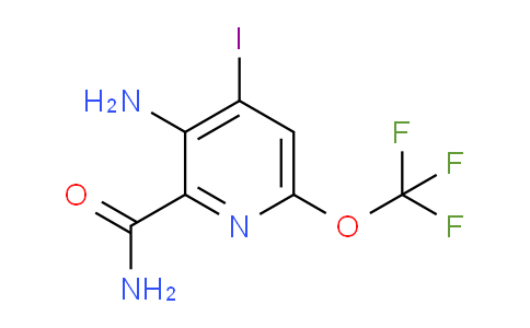 3-Amino-4-iodo-6-(trifluoromethoxy)pyridine-2-carboxamide
