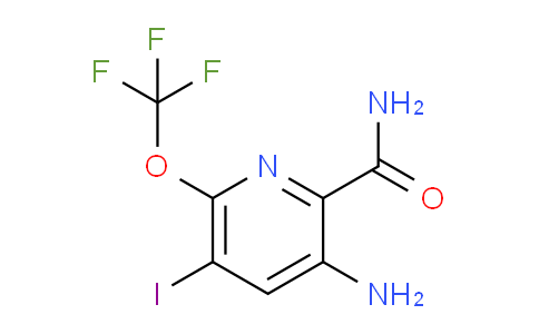 3-Amino-5-iodo-6-(trifluoromethoxy)pyridine-2-carboxamide