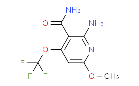 2-Amino-6-methoxy-4-(trifluoromethoxy)pyridine-3-carboxamide