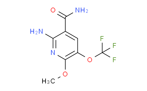 2-Amino-6-methoxy-5-(trifluoromethoxy)pyridine-3-carboxamide
