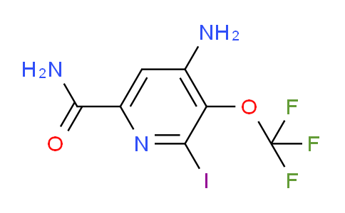 4-Amino-2-iodo-3-(trifluoromethoxy)pyridine-6-carboxamide