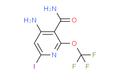 4-Amino-6-iodo-2-(trifluoromethoxy)pyridine-3-carboxamide