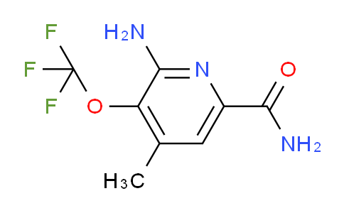 2-Amino-4-methyl-3-(trifluoromethoxy)pyridine-6-carboxamide