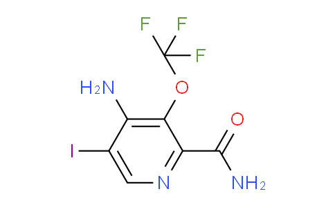 4-Amino-5-iodo-3-(trifluoromethoxy)pyridine-2-carboxamide