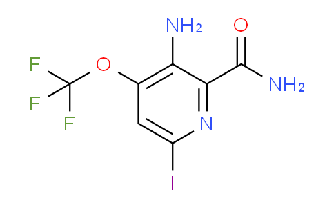 3-Amino-6-iodo-4-(trifluoromethoxy)pyridine-2-carboxamide