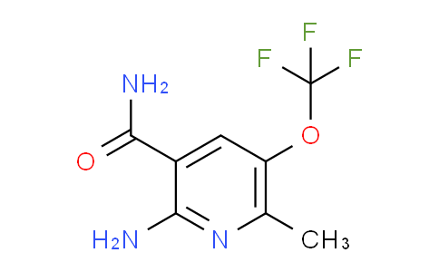 2-Amino-6-methyl-5-(trifluoromethoxy)pyridine-3-carboxamide