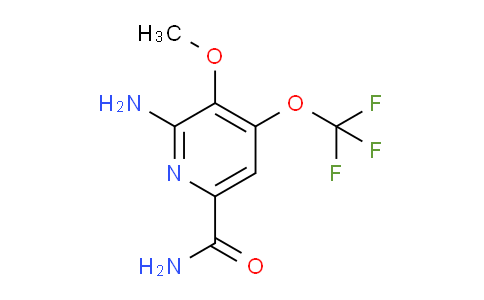 2-Amino-3-methoxy-4-(trifluoromethoxy)pyridine-6-carboxamide