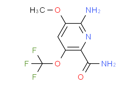 2-Amino-3-methoxy-5-(trifluoromethoxy)pyridine-6-carboxamide