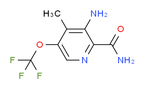 3-Amino-4-methyl-5-(trifluoromethoxy)pyridine-2-carboxamide
