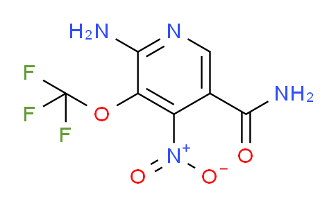 2-Amino-4-nitro-3-(trifluoromethoxy)pyridine-5-carboxamide