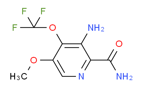 3-Amino-5-methoxy-4-(trifluoromethoxy)pyridine-2-carboxamide